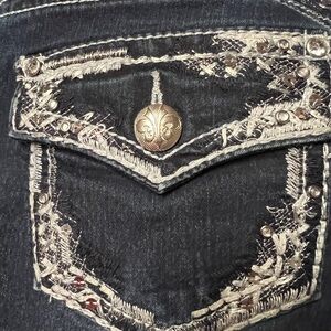 Vanity Black Embellished Women's Jeans